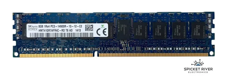 Модуль памяти SK Hynix HMT41GR7AFR4C-RD 8GB 1Rx4 PC3-14900R DDR3 ECC Server RAM