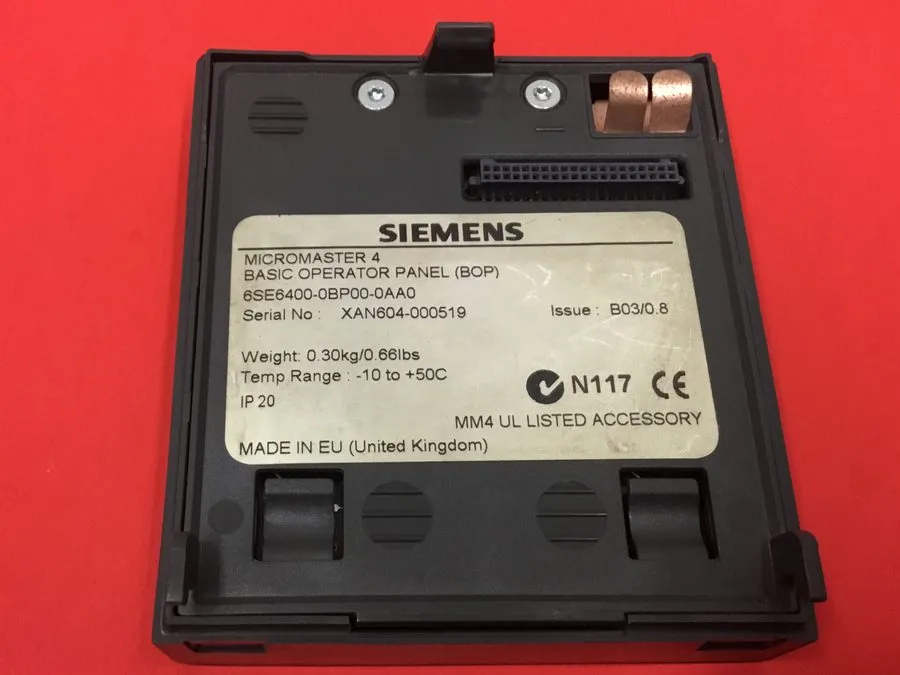 Частотный преобразователь Siemens 6SE6400-0BP00-0AA0 MICROMASTER 420 DeviceNet A