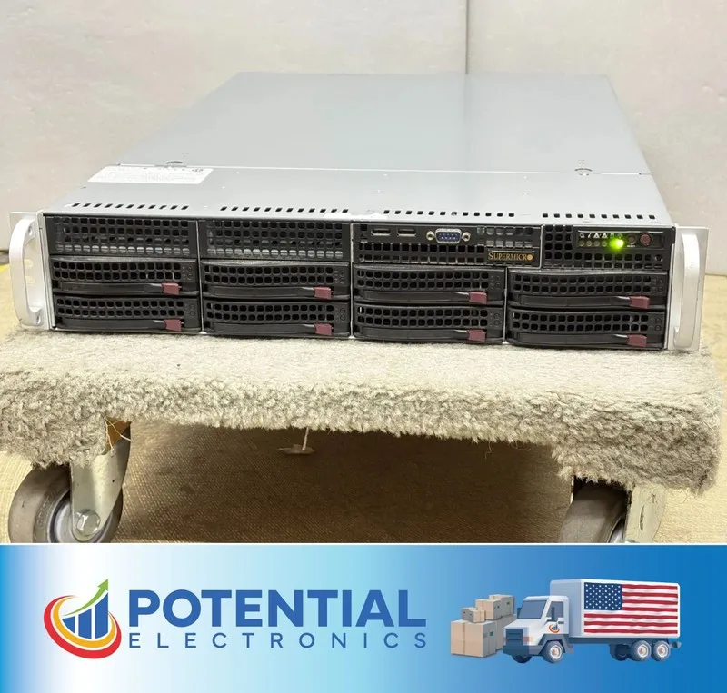 Запчасть для сервера Supermicro CSE-825 2U 8-Bay Industrial Server X9DRH-7F MB 2