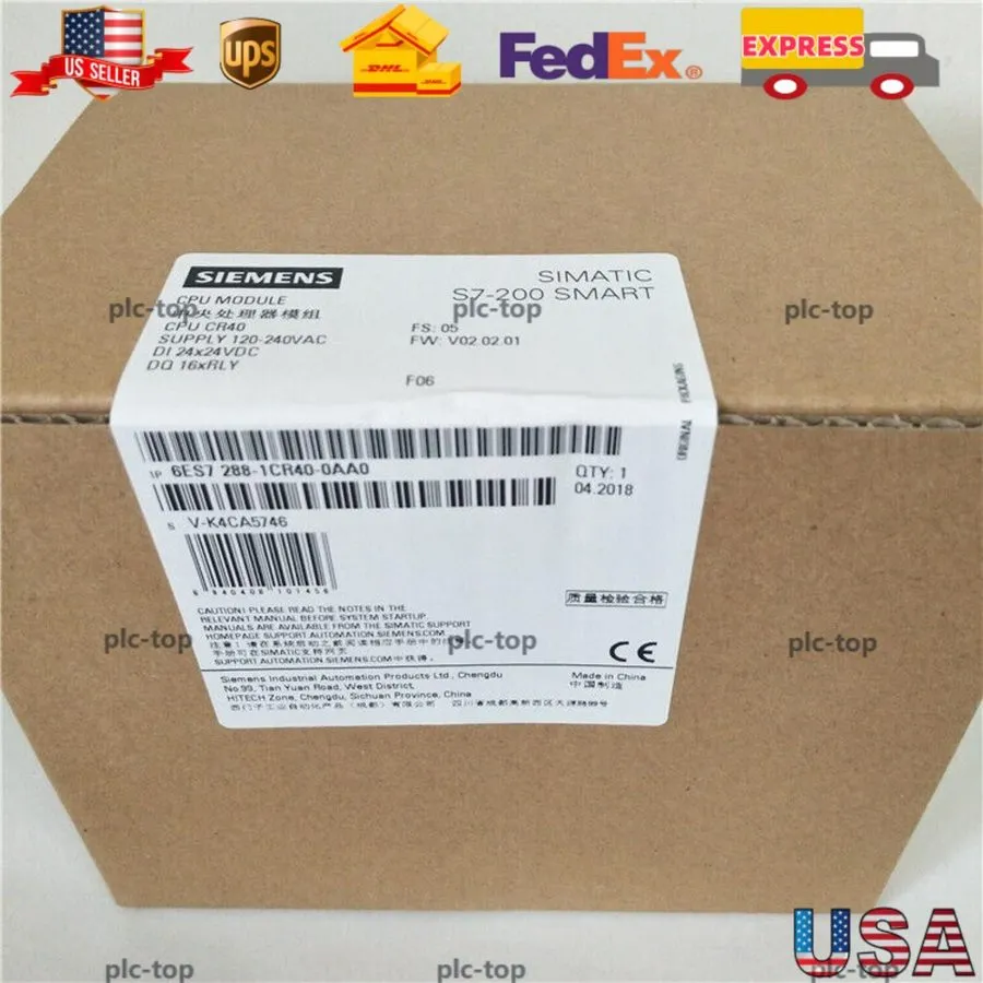 ПЛК Siemens SIMATIC S7-200 SMART CPU CR40 6ES7288-1CR40-0AA0