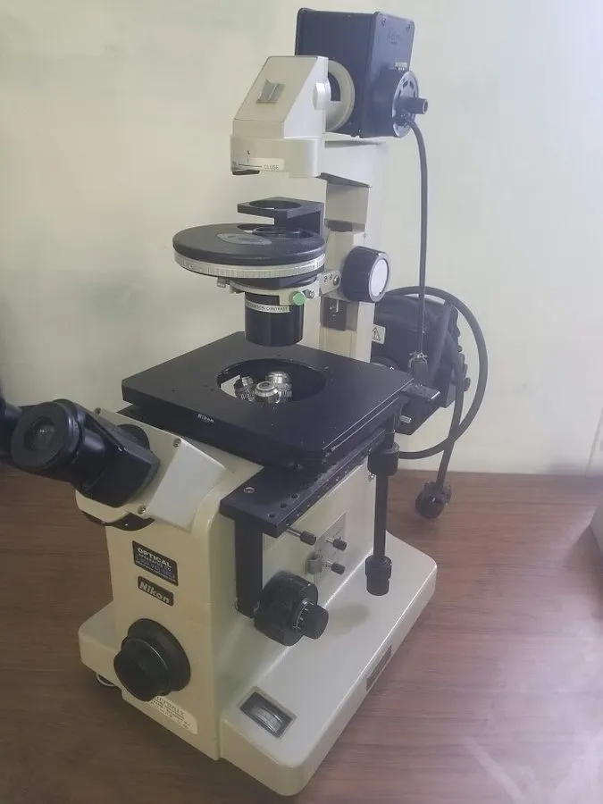 Блок питания Nikon Diaphot Microscope w Objectives Nikon C-SHG1 Power Supply & T — фото лота 1
