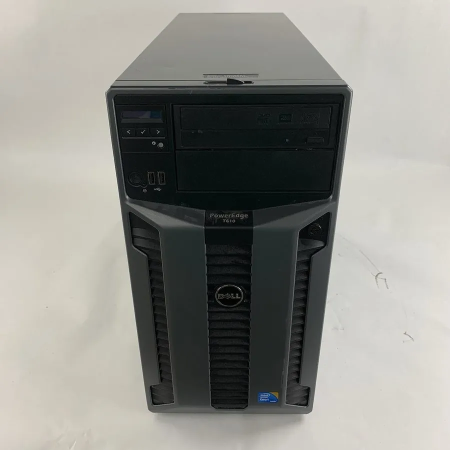 Сервер Dell PowerEdge T610 Server 2x Intel Xeon E5620 2.4GHz 16GB RAM No OS/HDD
