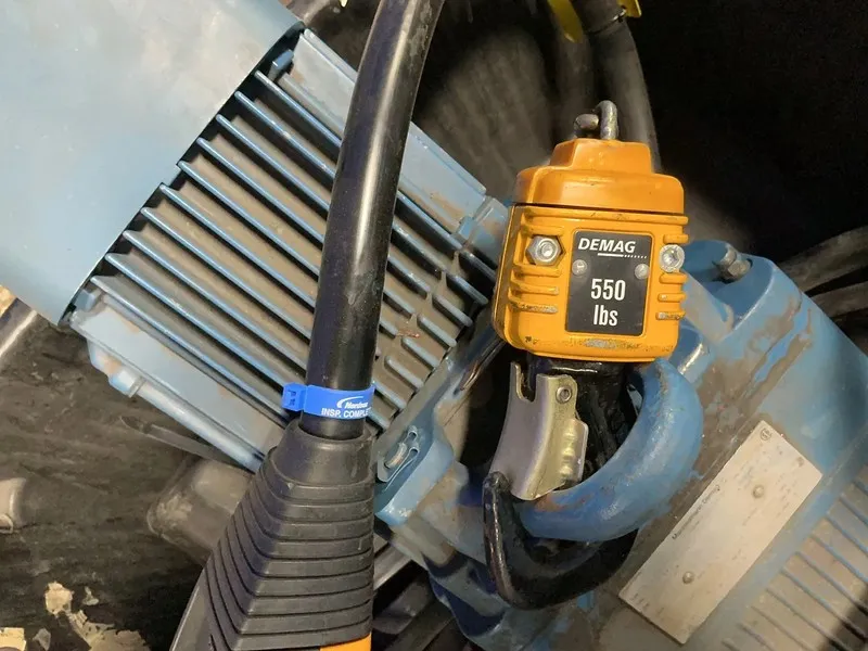 Таль Demag DKUN-5-500KV1F4 1/2 Ton Electric Chain Hoist 32/8FPM 2 Speed 16' Lift