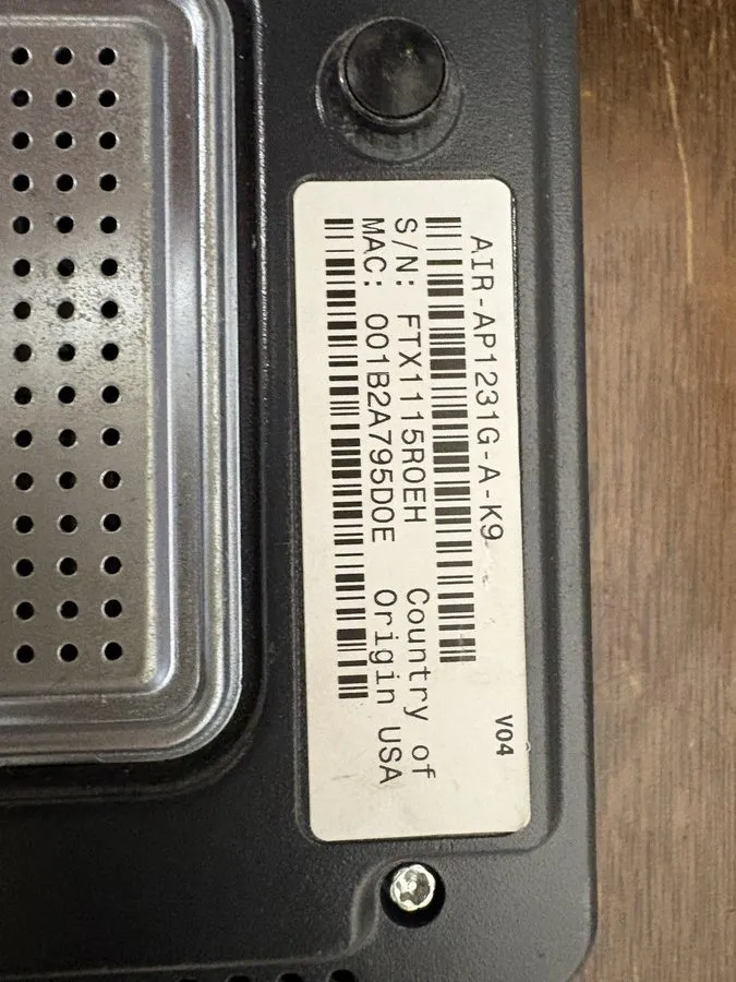 Точка доступа Wi-Fi Cisco AIR-AP1231G-A-K9 Aironet 1200 Series Wireless Access P — фото лота 2
