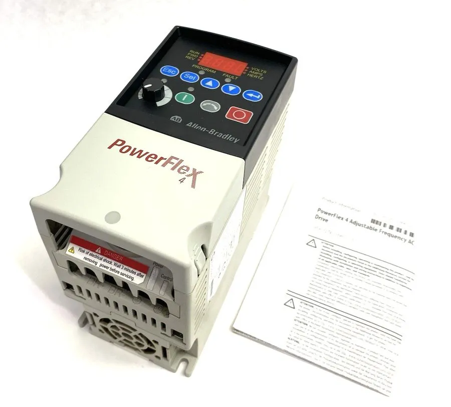 Частотный преобразователь Allen Bradley 22A-D1P4N104 PowerFlex 4- 0.4 kW (0.5 HP