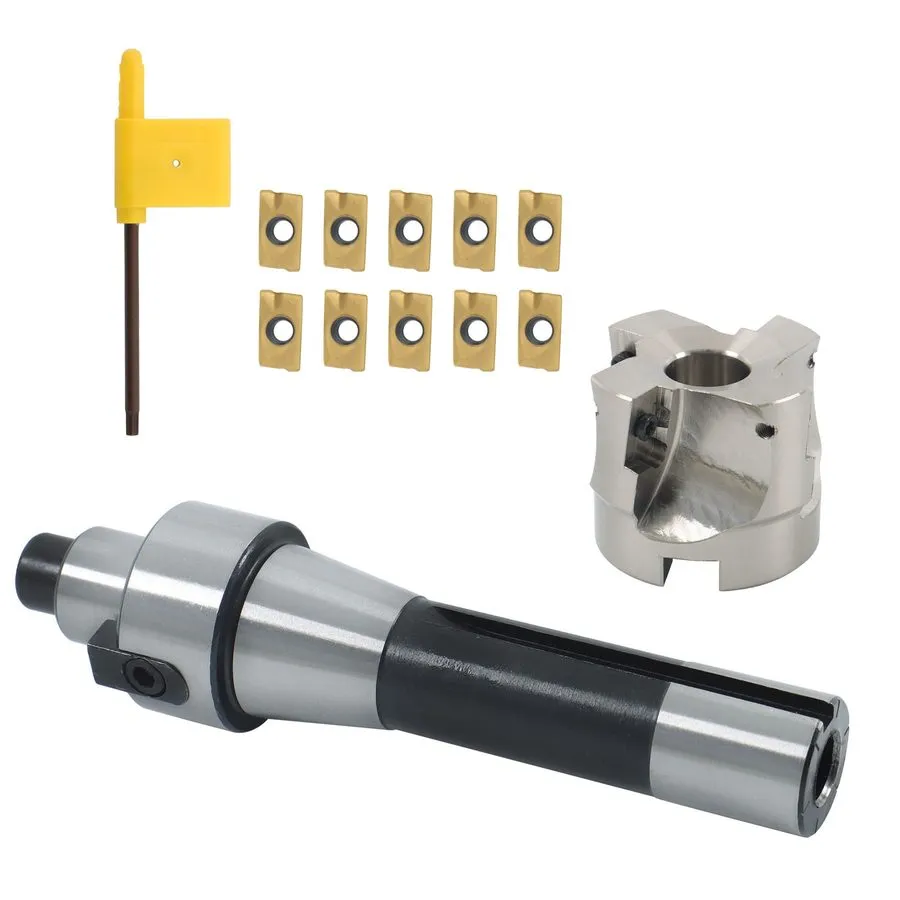 Режущий инструмент APMT1604 Carbide Insert Face End Mill Shell Cutter R8 FMB22 A — фото лота 1