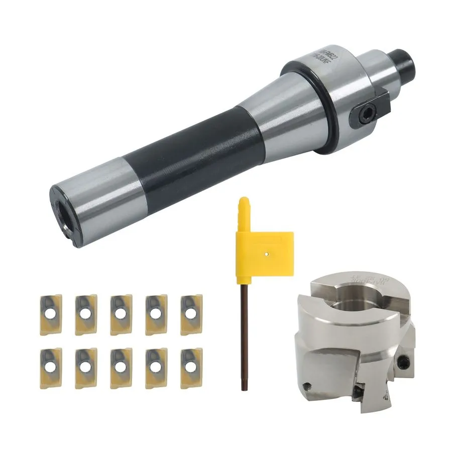 Режущий инструмент APMT1604 Carbide Insert Face End Mill Shell Cutter R8 FMB22 A — фото лота 2