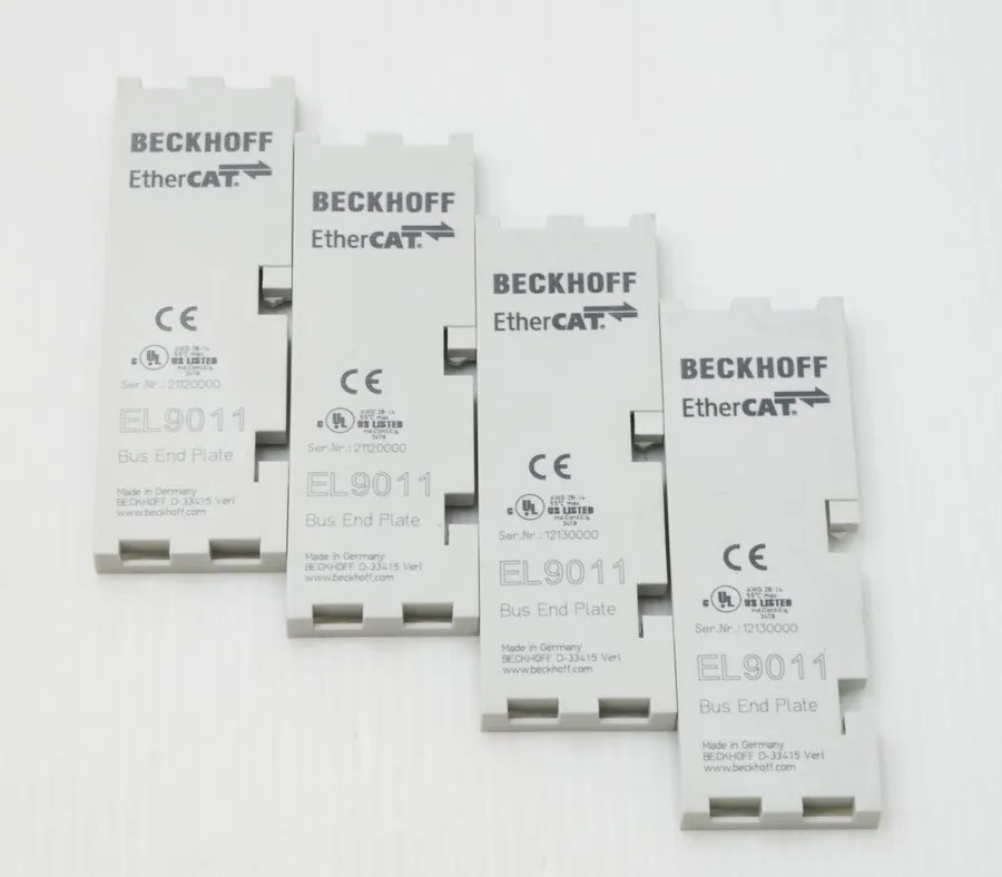 Модуль ввода-вывода 3x Beckhoff EtherCat EL9011 Bus End Plate