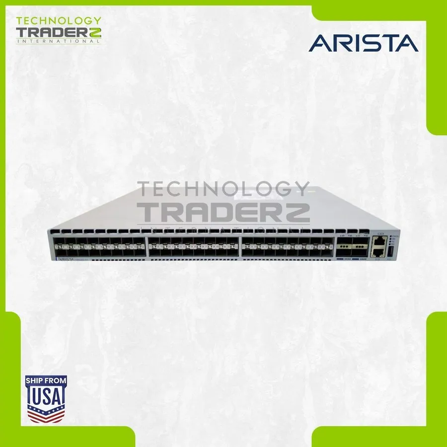 Коммутатор Arista DCS-7050SX-64-R 48-Port 10GbE Switch QSFP+ 1U & Guaranteed