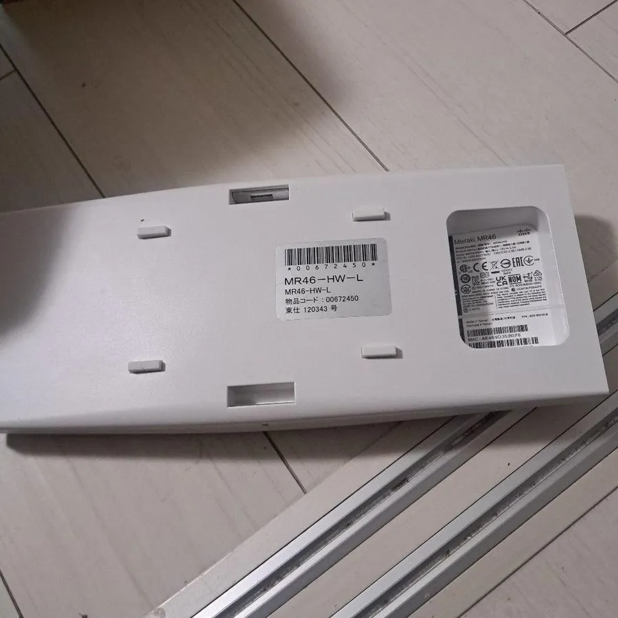 Точка доступа Wi-Fi Cisco Meraki MR46-HW-L Wi-Fi 6 Cloud Managed Wireless Access