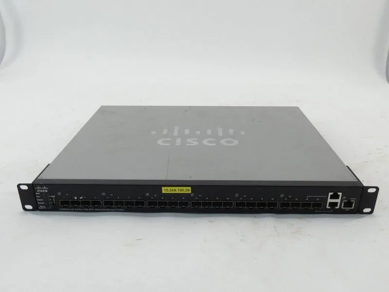 Коммутатор Cisco SG550XG-24F 24-Port 10G SFP+ Stackable Managed Switch