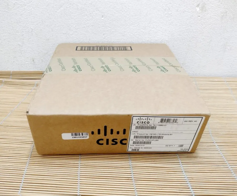Маршрутизатор Cisco C819G-LTE-MNA-K9 RF Compact Cisco 819 Multi-Mode 4G Sealed