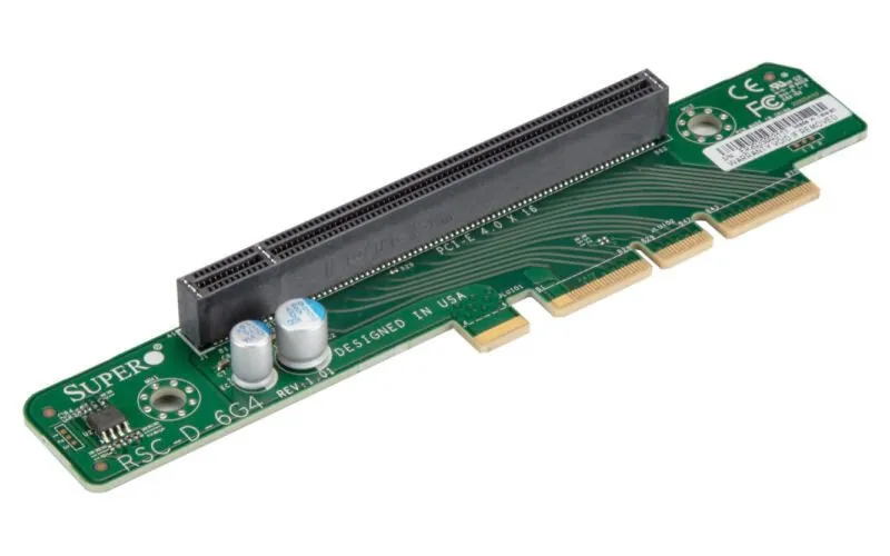 Райзер-плата Supermicro RSC-D-6G4 1U LHS DCO Riser card with one PCI-E 4.0 x16 s