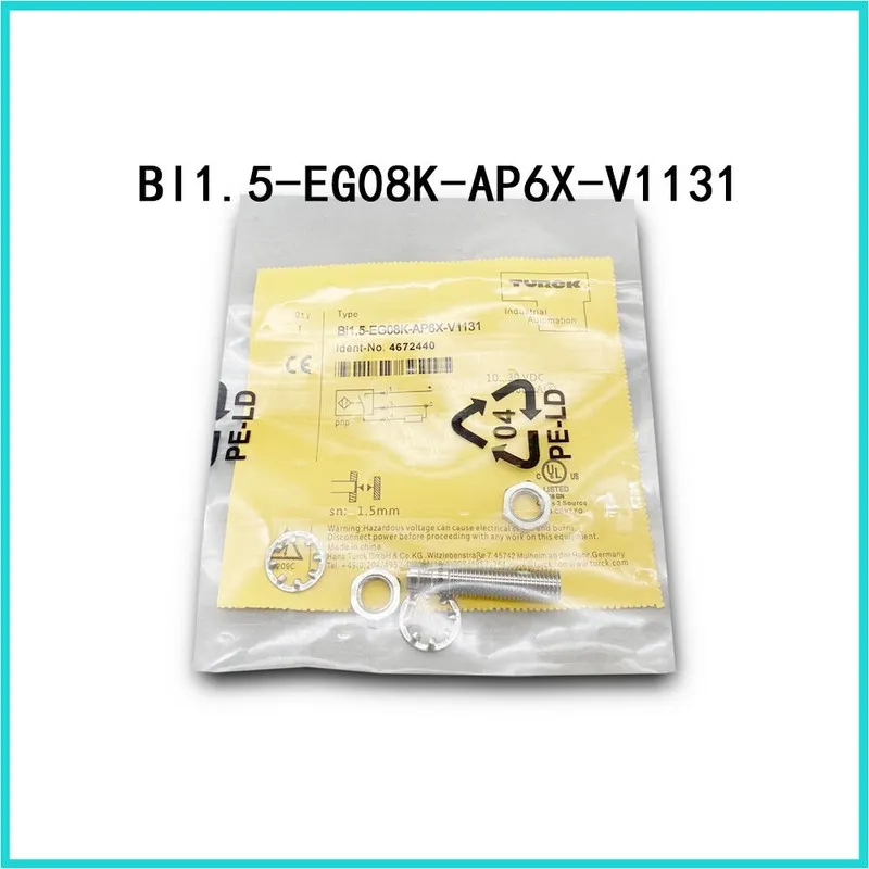 Датчик приближения TURCK inductive proximity switch sensor BI1.5-EG08K-AP6X-V113