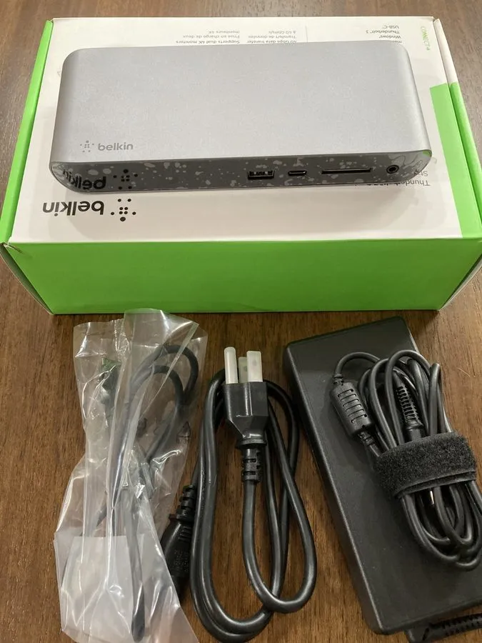 Док-станция Belkin Thunderbolt 3 Dock Pro USB-C F4U097TT