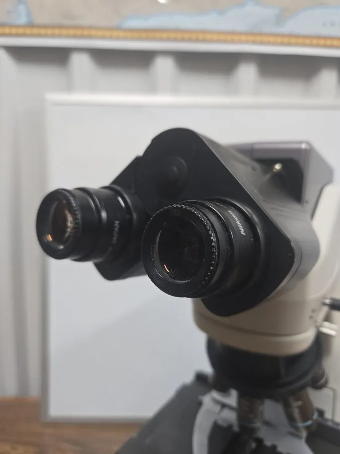 Объектив микроскопа NIKON ECLIPSE-50I MICROSCOPE W/ OBJECTIVES — фото лота 1