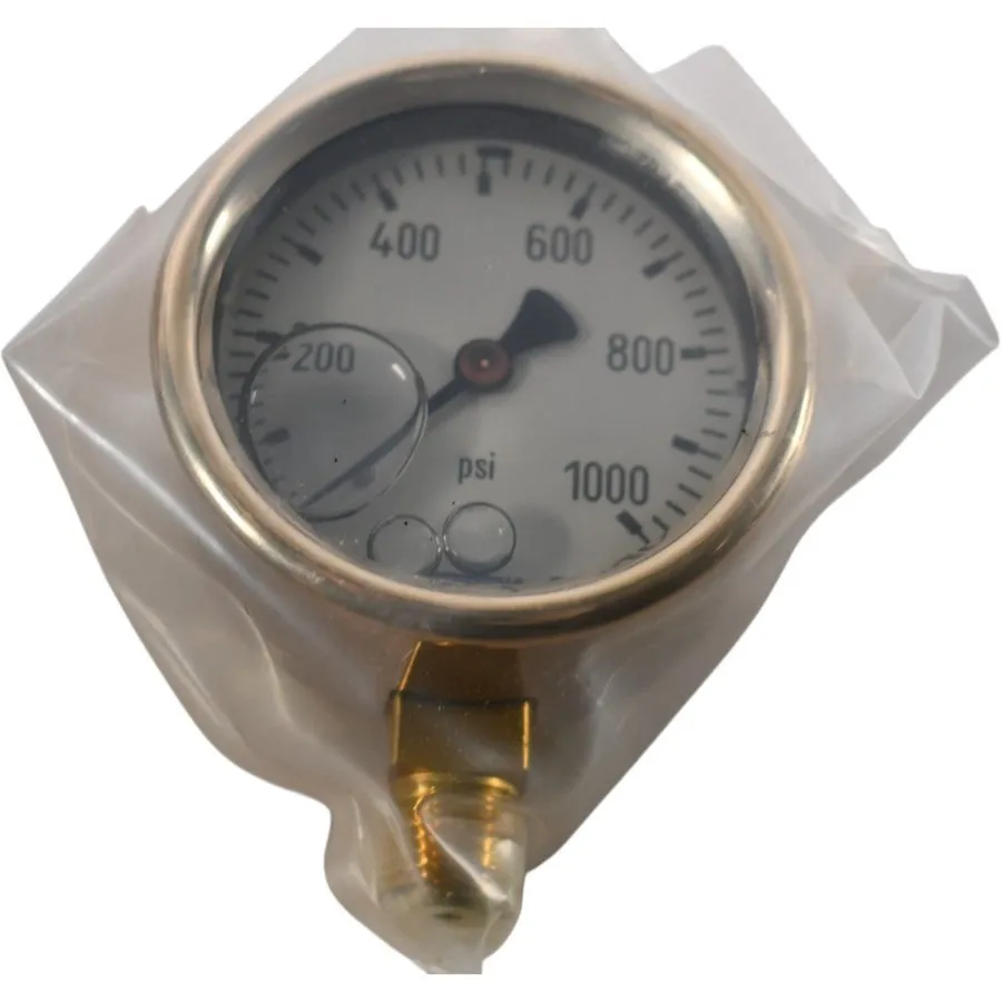 Трубопроводная арматура Wika 9767126 2.5'' 0-1000 PSI Liquid Filled SS Gauge 1/4