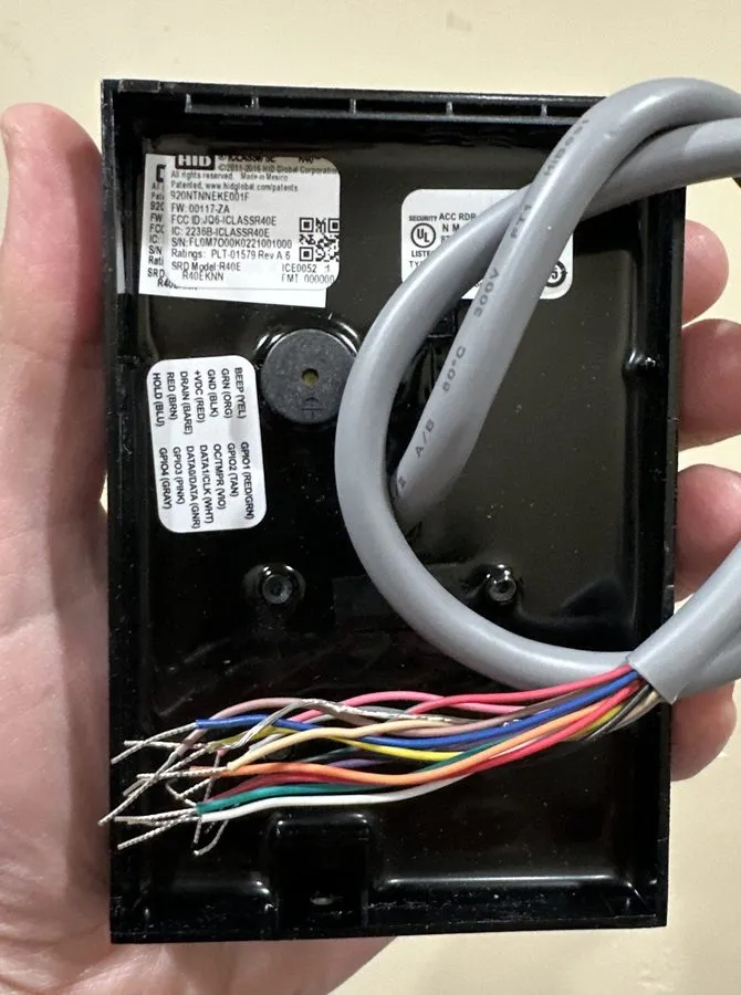 Оборудование видеонаблюдения 3x HID 920NTNNEKE001F iClass er R40 Wall Switch