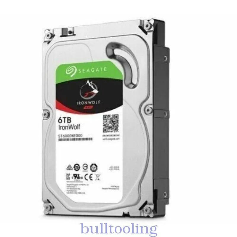 Жёсткий диск Seagate IronWolf Pro ST6000NE000 6TB 3.5" SATA 7200 RPM NAS 256MB H — фото лота 1