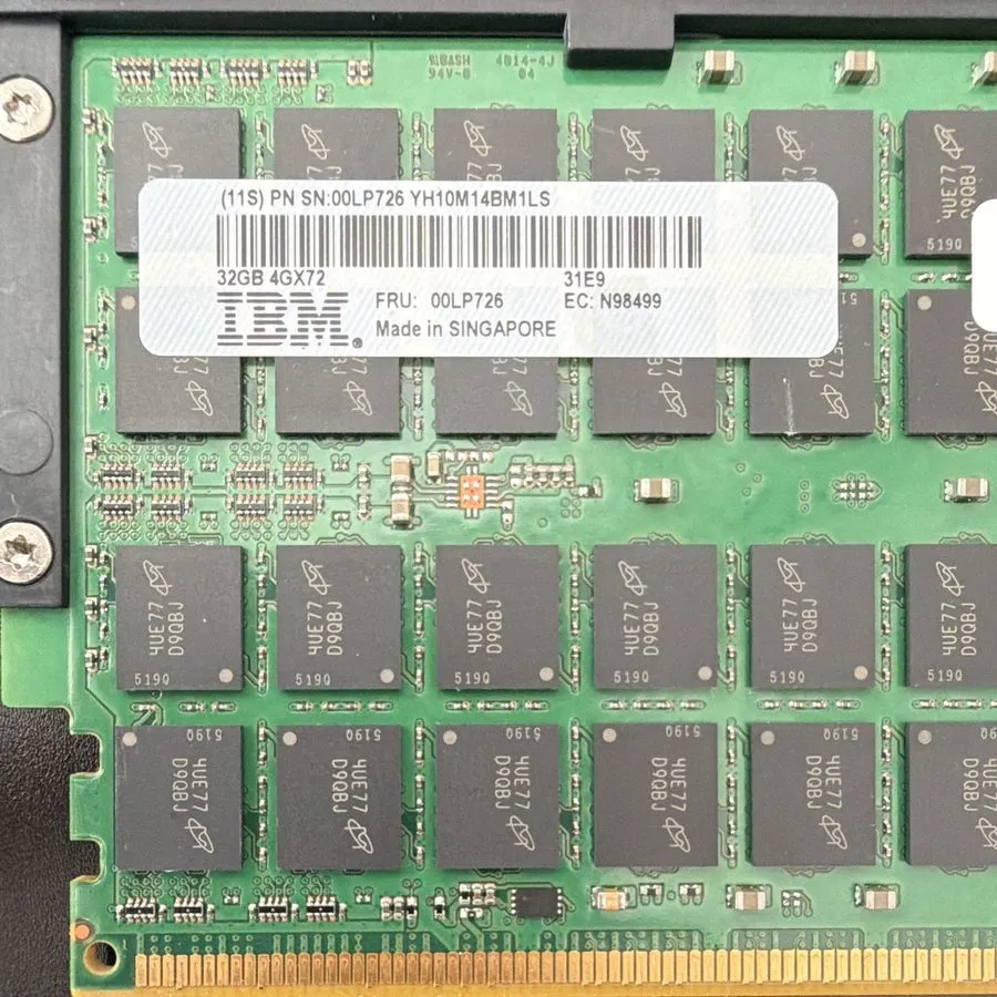 Модуль памяти IBM 00LP726 32GB DDR4 CDIMM 4GX72 Cartridge Server Memory RAM — фото лота 1