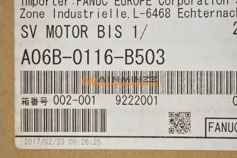 Серводвигатель FANUC AC SERVO MOTOR A06B-0116-B503