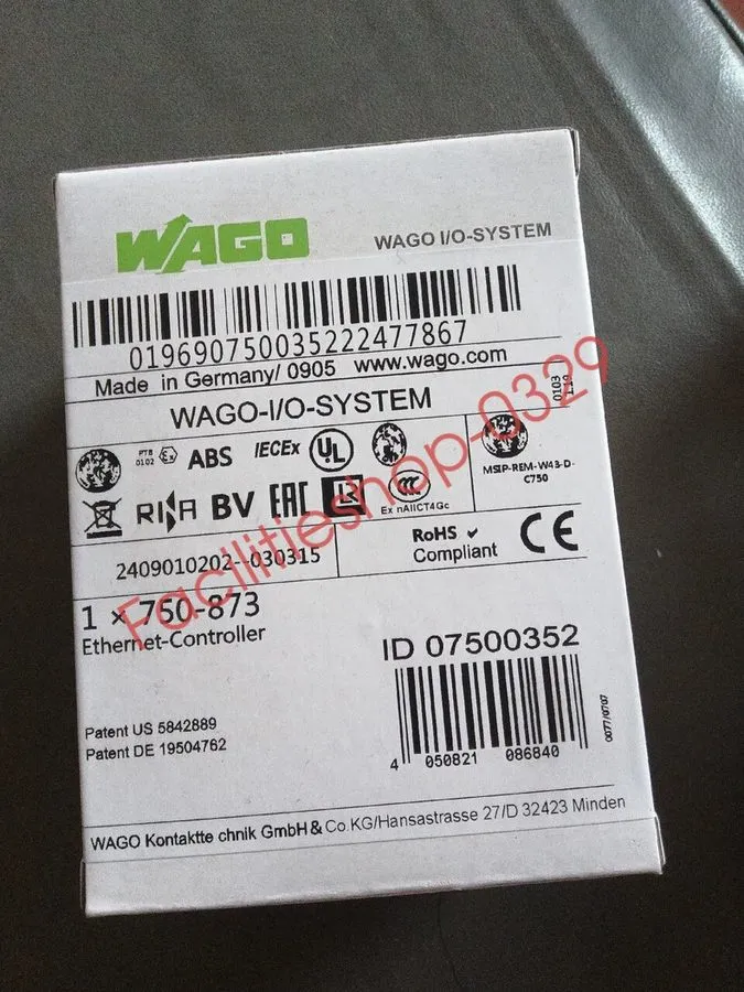 Контроллер WAGO 750-873 Logic Controller Module
