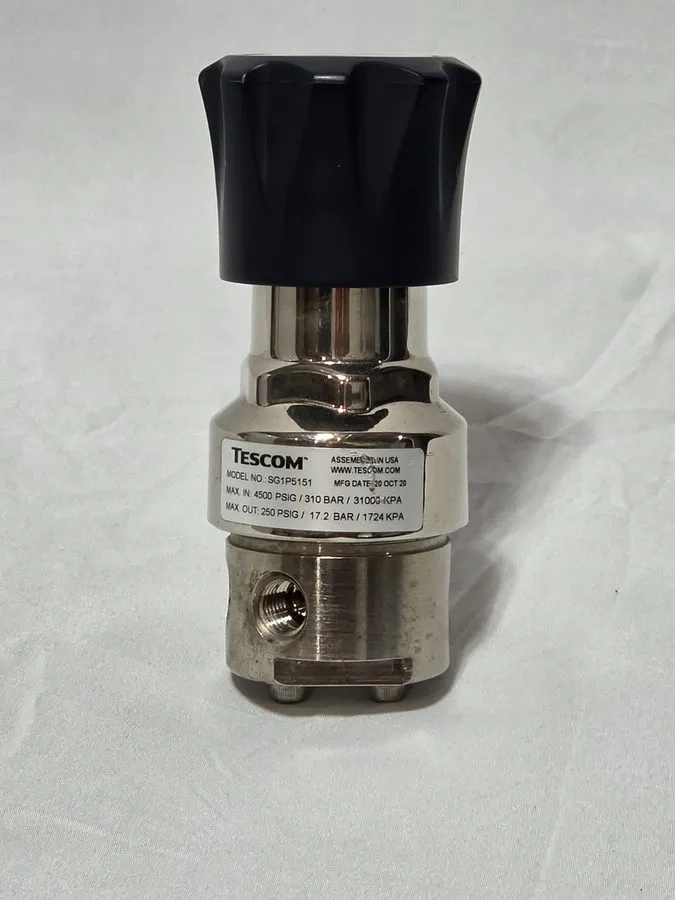 Трубопроводная арматура Tescom SG1P5151 Single Stage Gas Pressure Regulator 0-25