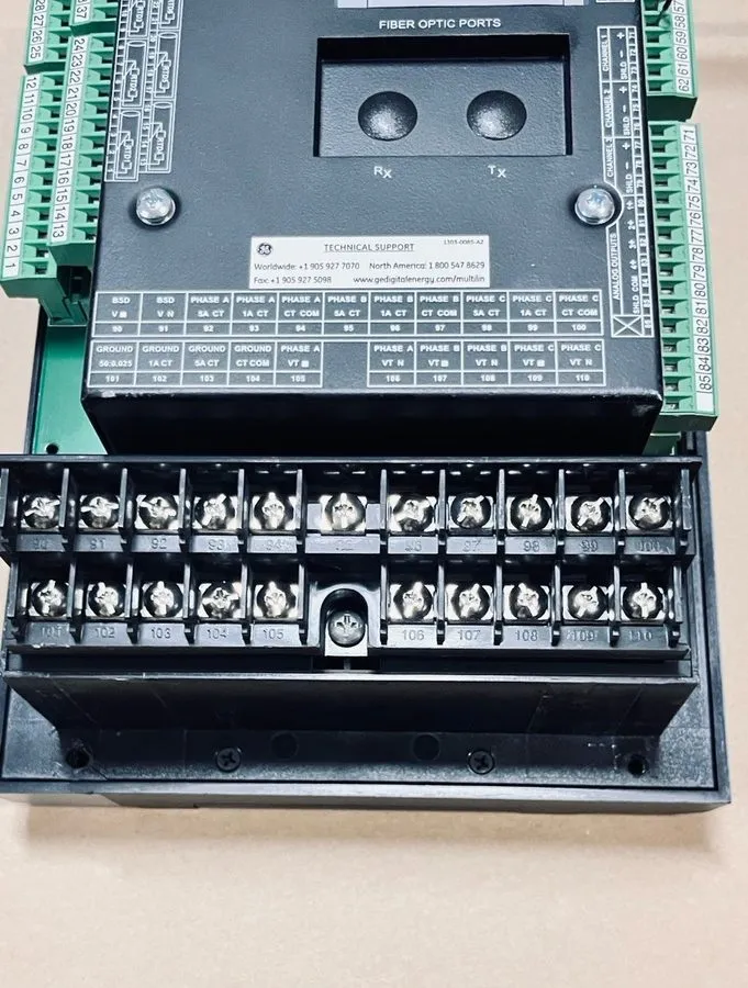 Реле защиты GE Multilin 369-HI-R-M-0-0-0-E Motor Protection Relay 12 RTD,Meterin — фото лота 1