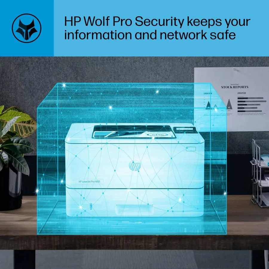 Лазерный принтер HP LaserJet Pro 4001dn Desktop Wired Laser Printer Monochrome 2
