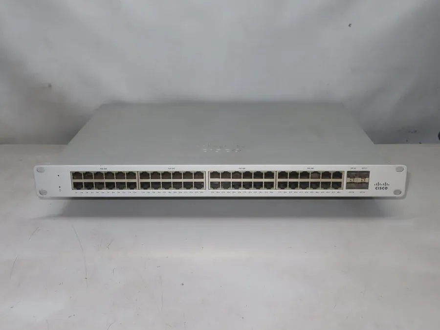 Коммутатор Cisco Meraki MS120-48LP 48-Port GbE PoE+ Switch 370W 4x 1G SFP