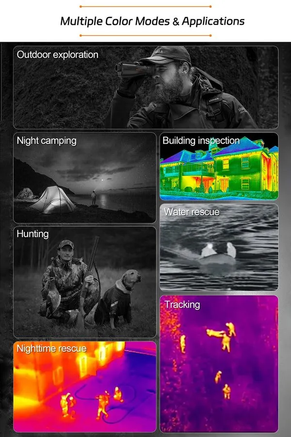 Оптико-электронная система Handheld Hunting Thermal Monocular Night Vision AI384