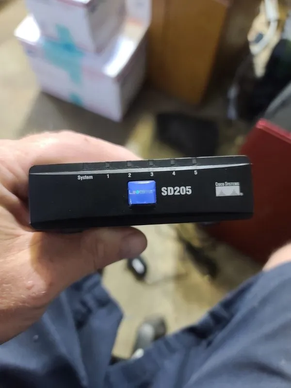 Коммутатор Linksys SD205 5-Port 10/100 Desktop Ethernet Switch Cisco Systems Ver