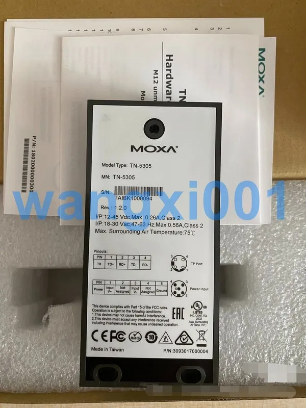 IIoT-устройство MOXA TN 5305 5-port industrial Ethernet switch TN-5305