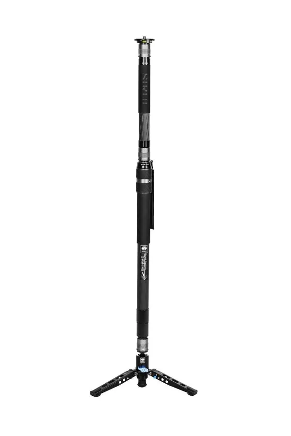 Оборудование видеонаблюдения Sirui SVM-145 3-Section Carbon Fiber Monopod Tripod — фото лота 2