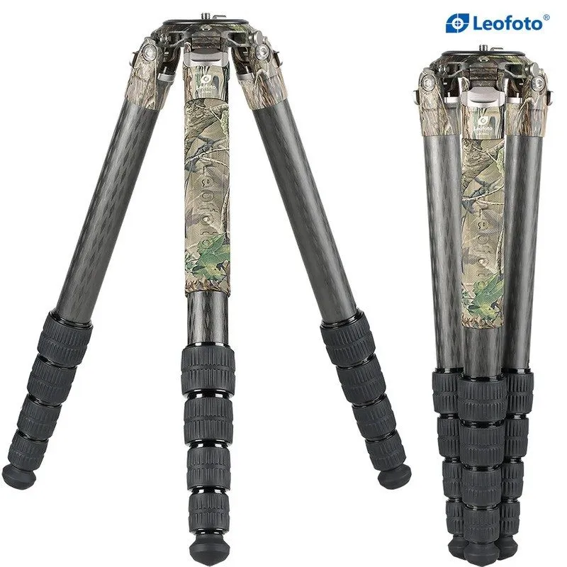 Оборудование видеонаблюдения Leofoto LM-365C (Camo) Tripod with 75mm Video Bowl+ — фото лота 2