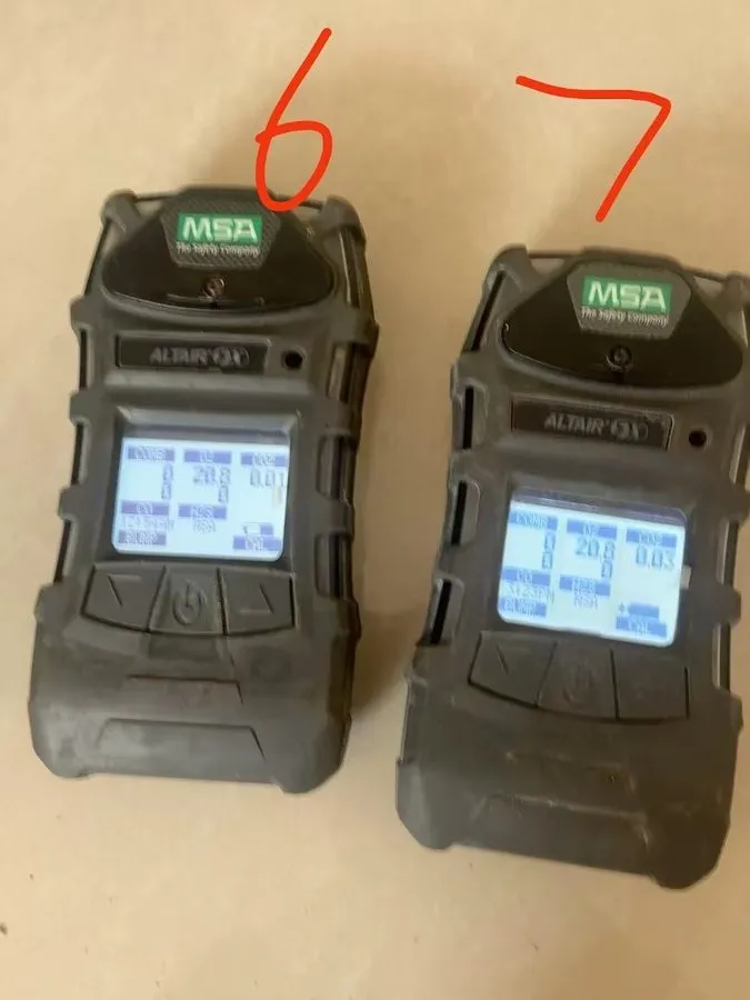 Газоанализатор MSA Altair 5X 5 Multigas Confined Space Detector Monitor AS IS