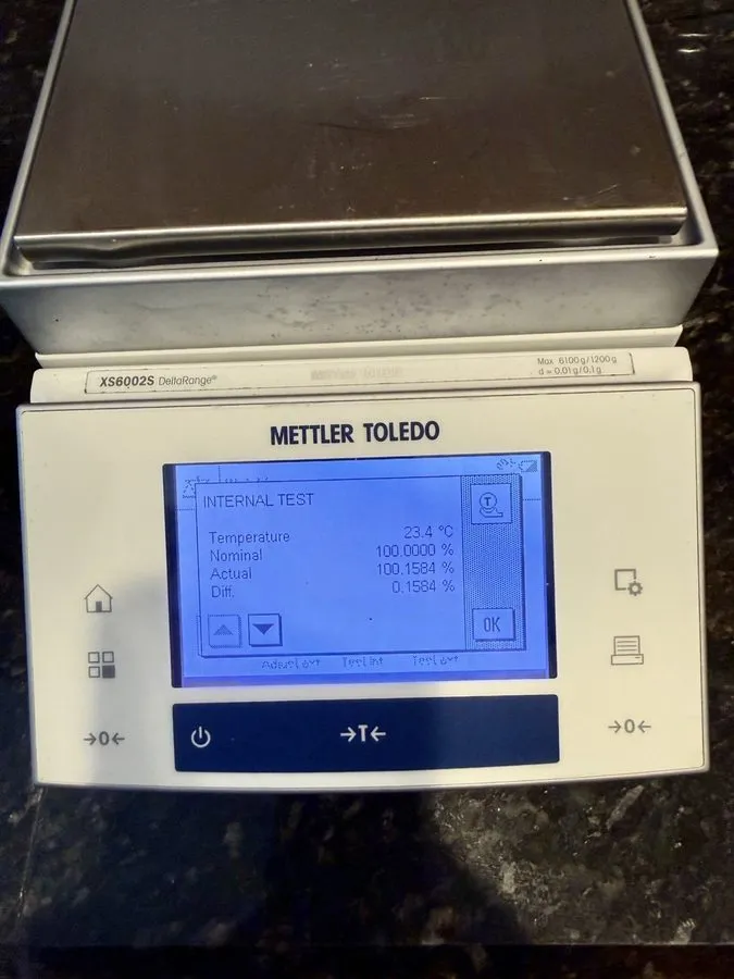 Лабораторные весы Mettler Toledo XS6002S Precision Balance SmartPan 6100g Max d  — фото лота 2