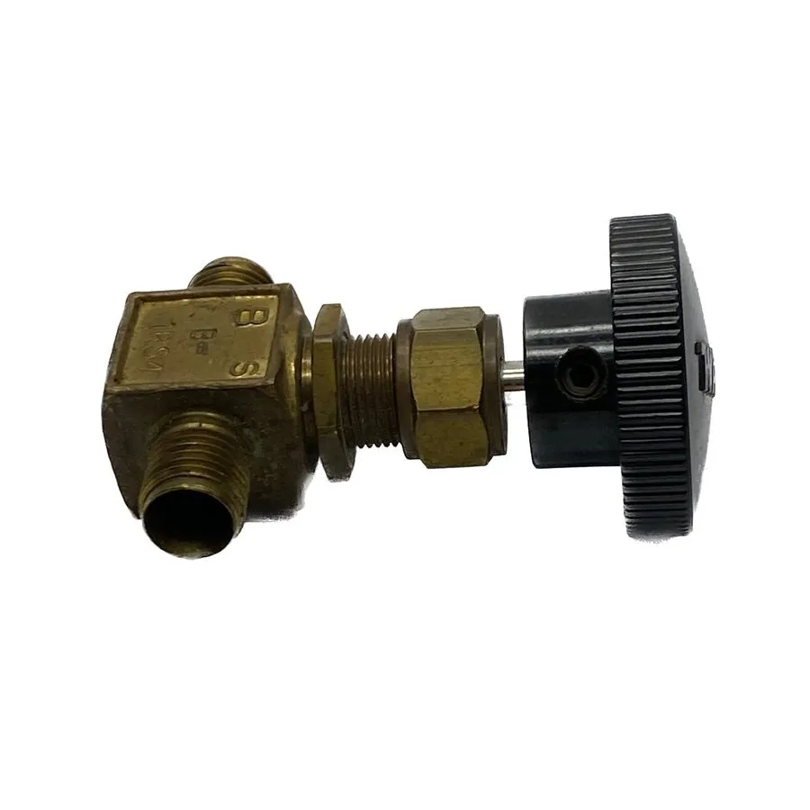 Клапан Swagelok 1/4” Brass Integral Bonnet Needle Valve B-1RS4