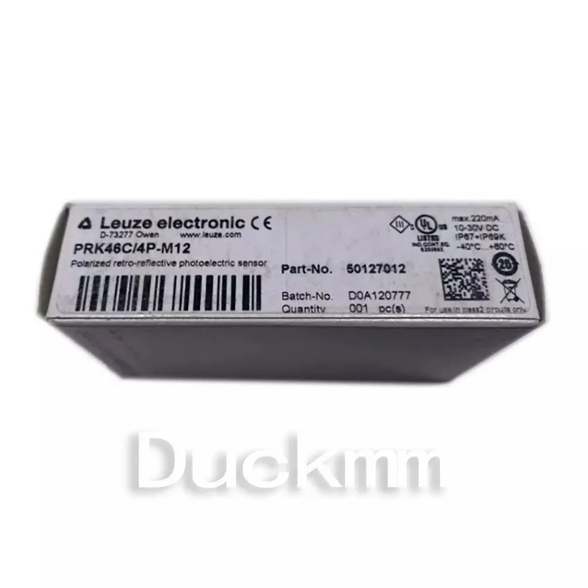 Фотоэлектрический датчик LEUZE PRK46C/4P-M12 Photoelectric Sensor