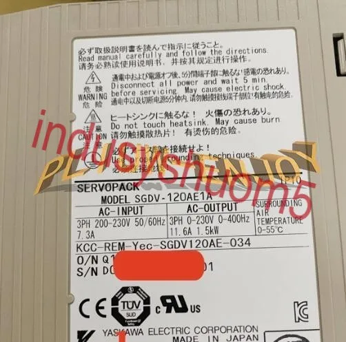 Сервопривод YASKAWA SGDV-120AE1A Servo driver