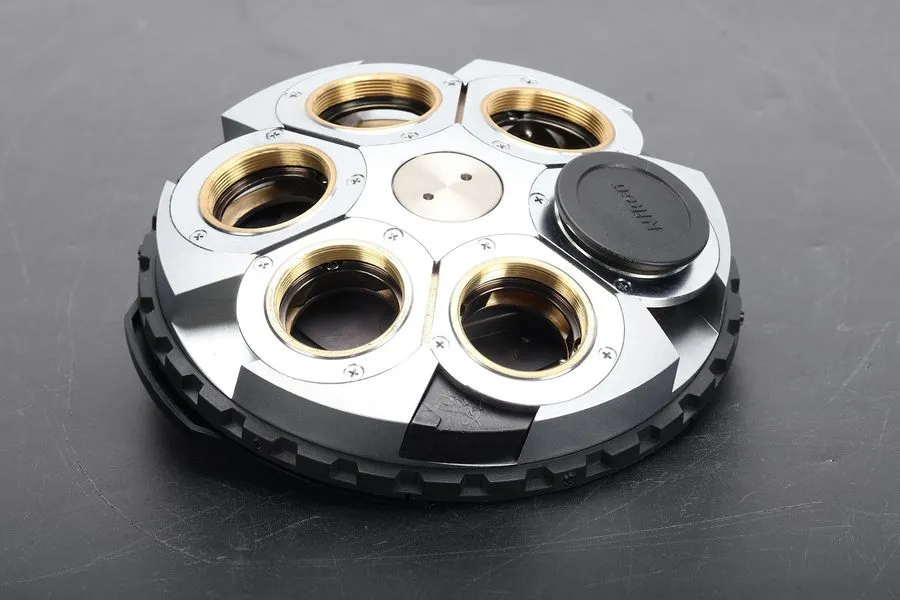 Микроскоп Nikon C-N6 ESD 6-Position Sextuple Nosepiece Microscope Turret — фото лота 1