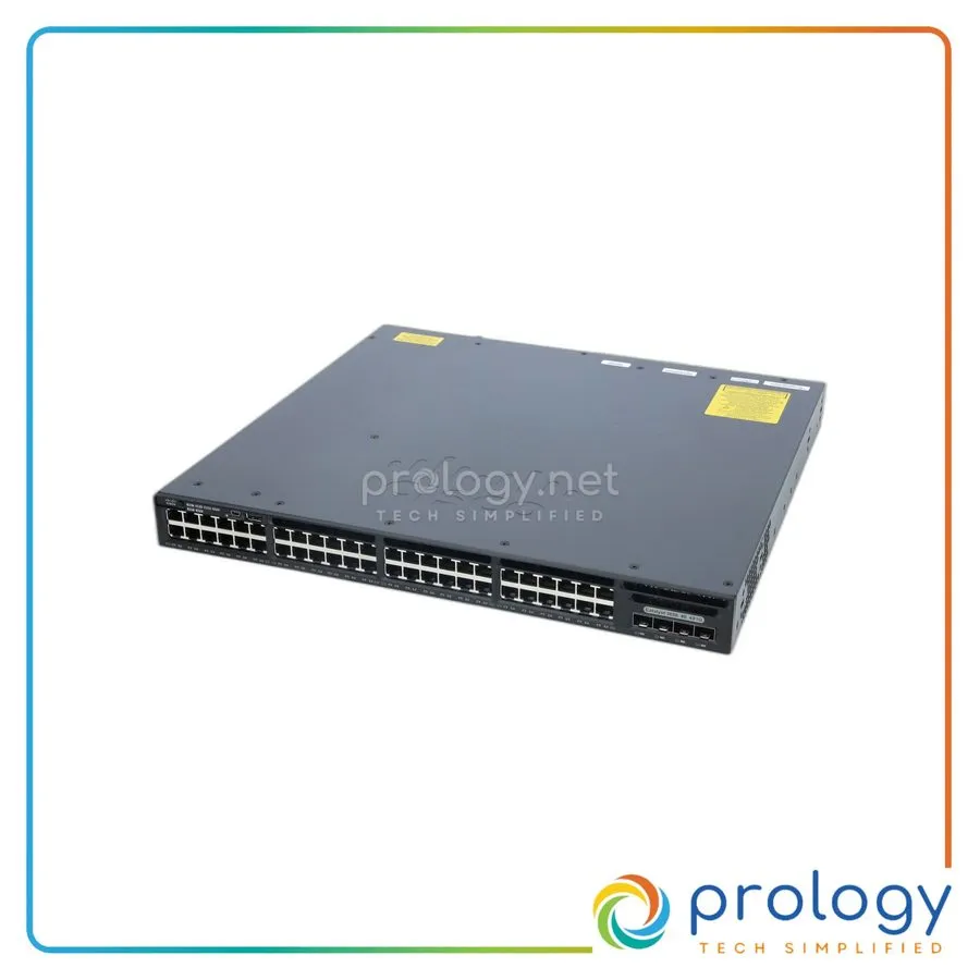 Коммутатор Cisco WS-C3650-48TS-S 48 Port Gigabit Data 4x 1G Uplink IP Base Switc