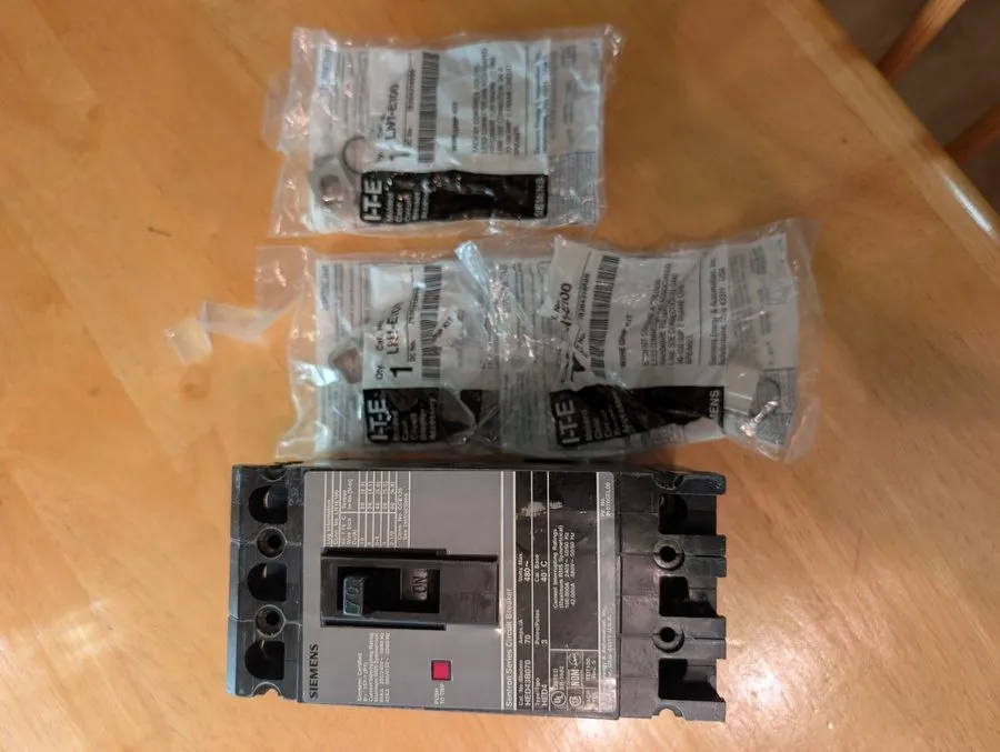 Автоматический выключатель Siemens HED43B070 Sentron Series Circuit Breaker 70A 