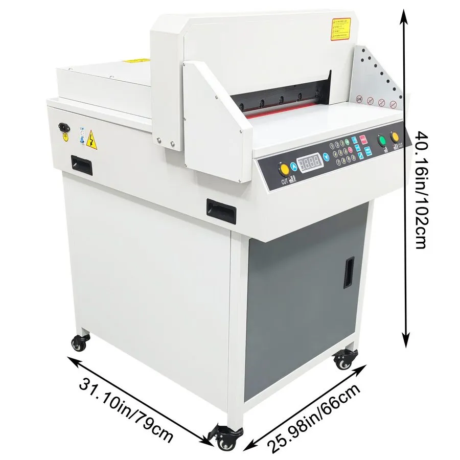 Резак для бумаги 17.7in/450mm Electric Heavy CNC Paper Cutter Paper Trimmer Nume — фото лота 1