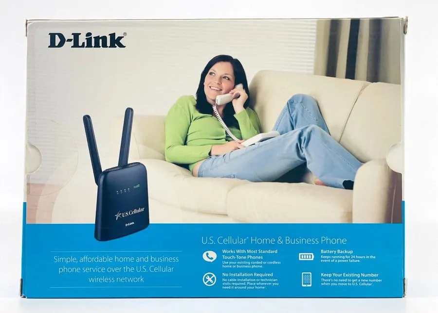 Маршрутизатор D-Link 4G LTE Router U.S. Cellular Home & Business Phone DWR-920V