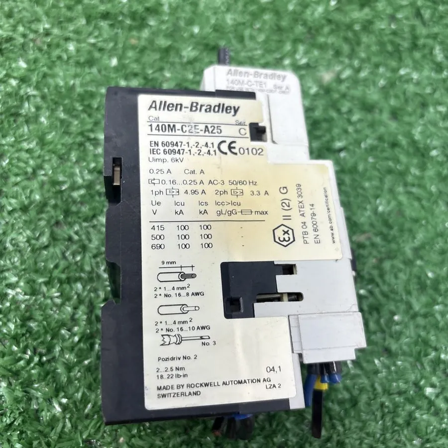 Автоматический выключатель Allen Bradley 140M-C2E-A25 Motor Protection Circuit B — фото лота 1