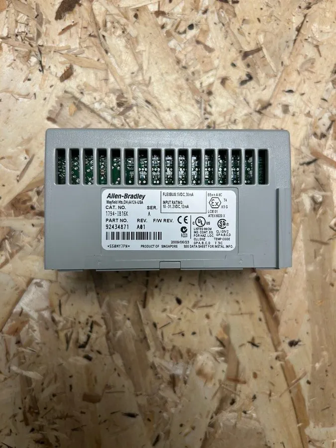 Модуль ввода-вывода Allen-Bradley 1794-IB16K Flex I/O 16-Point Input Module, 179 — фото лота 2