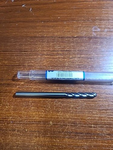 Режущий инструмент OSG 1/4" Carbide Ballnose Endmill 4 Flute 484-2500-BN — фото лота 1