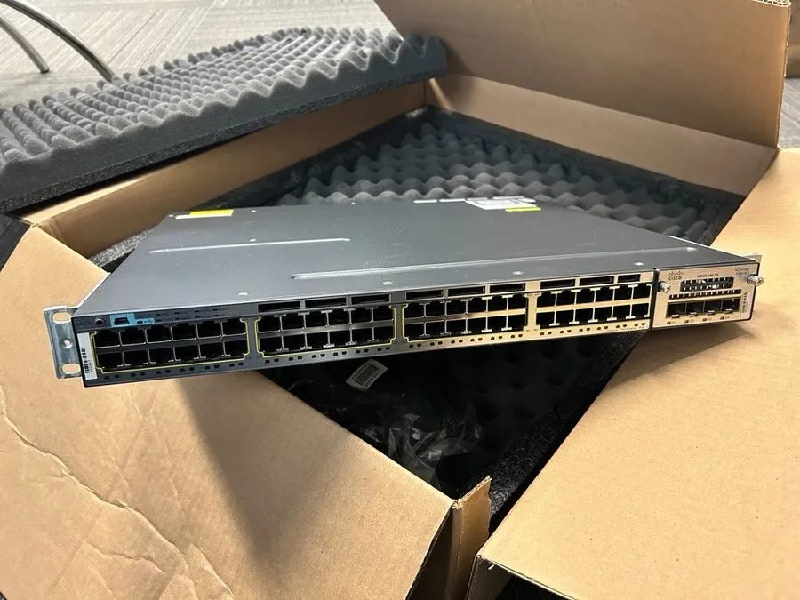 Коммутатор TNY-WS3750X-3560X (A) Cisco Catalyst 3750-X Series POE+ 48 Port Switc
