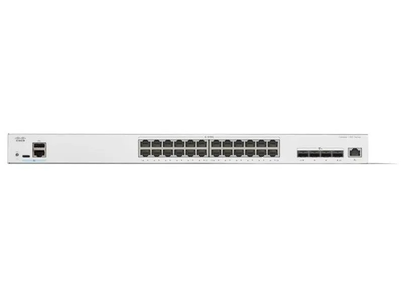 Коммутатор Cisco Catalyst 1300 24-port 10GE, 4x10G SFP+ Shared C1300-24XT